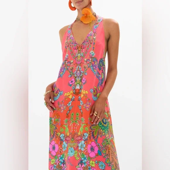 Camilla Racer Back Dress
With Hardware Windmills And Wildflowers - Picture 6 of 10